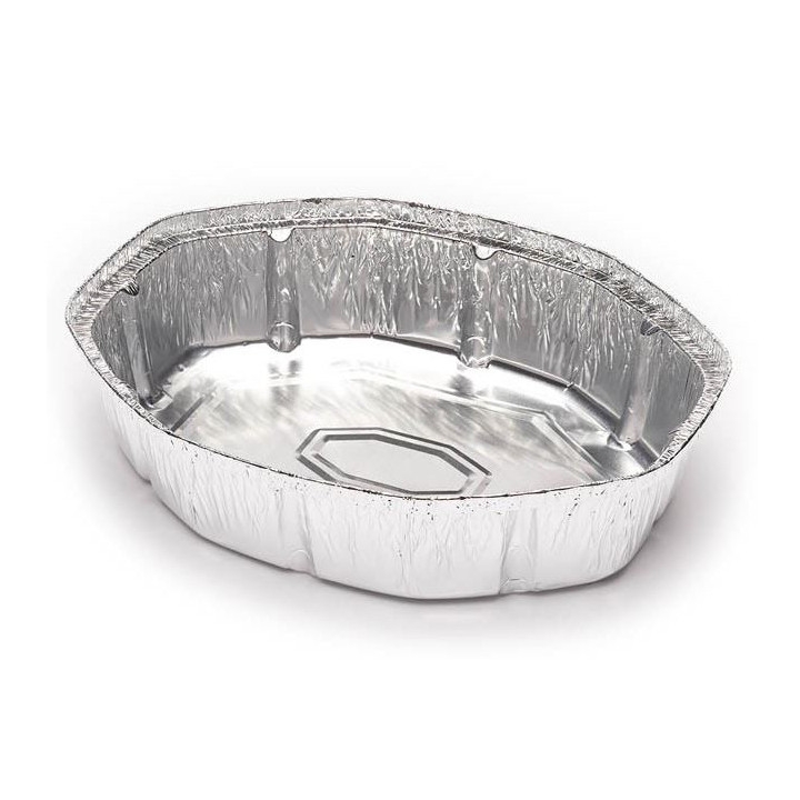 Foil Pan for Roast Chicken Oval Shape 1900ml (125 Units)  