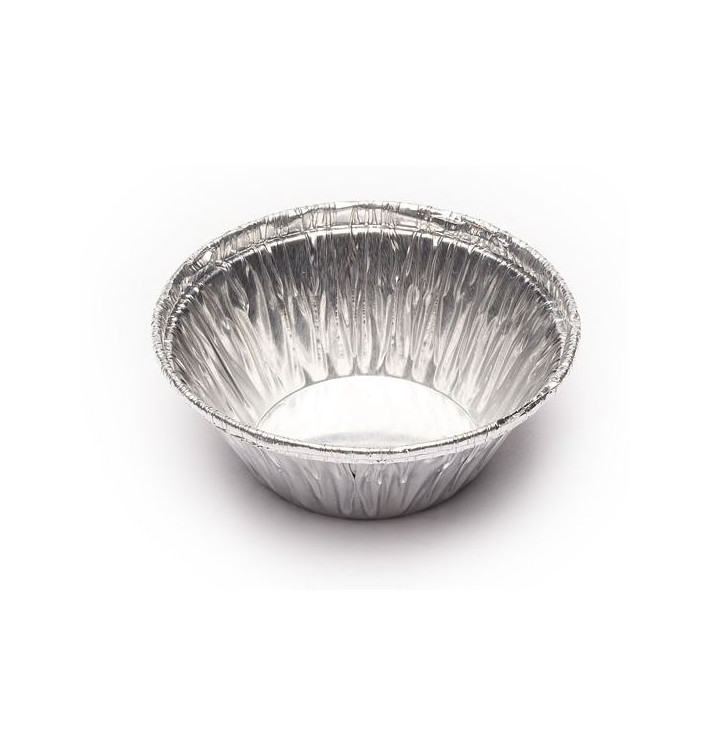 Foil Pan Pastry Round Shape 25ml (100 Units)  