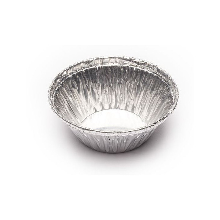 Foil Pan Pastry Round Shape 25ml (100 Units)  