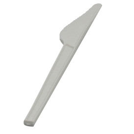 Cornstarch Knife Biodegradable CPLA White 16cm (1000 Units)