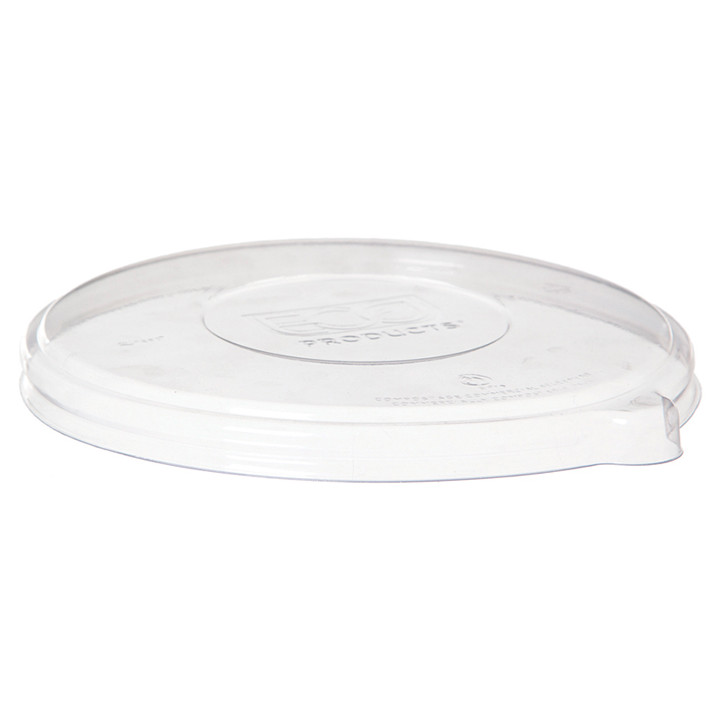 Plastic Lid Compostable PLA Clear for Bowl 710,940 ml (50 Units) 