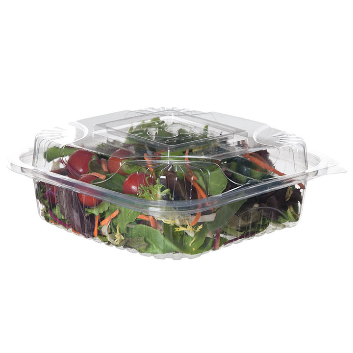 Clamshell Deli Container PLA 20,0x20,0x7,5cm (160 Units)