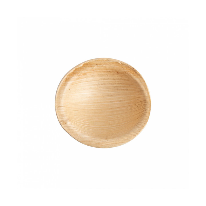 Palm Leaf Semi-sferical Bowl Ø6x2cm (25 Units)