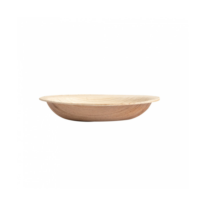 Palm Leaf Rectangularl Bowl 7,5x5x2,5cm (25 Units)