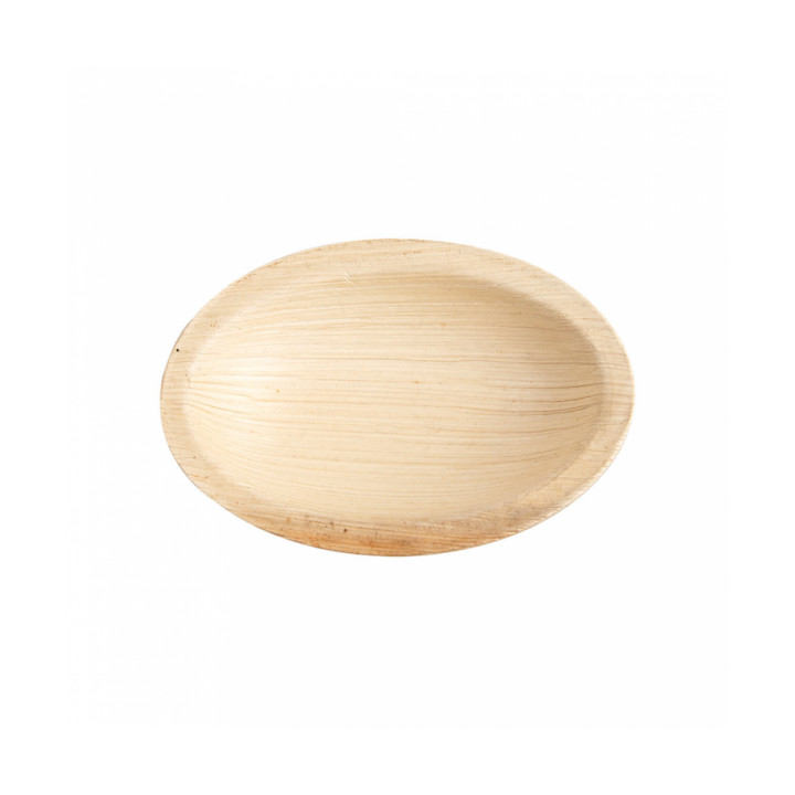Palm Leaf Rectangularl Bowl 7,5x5x2,5cm (25 Units)