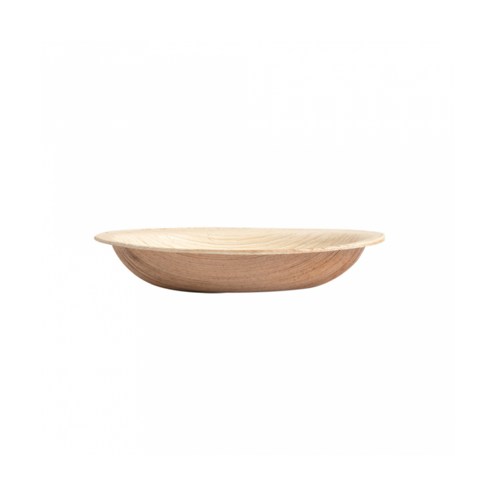 Palm Leaf Oval Bowl 9x6x1,5cm (500 Units)