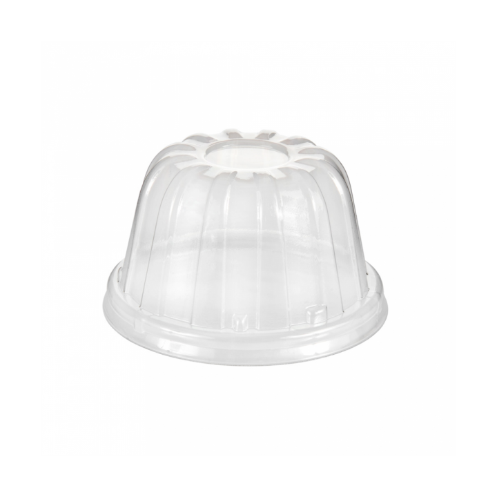 Plastic Dome Lid PS Clear Ø8,9cm (50 Units) 