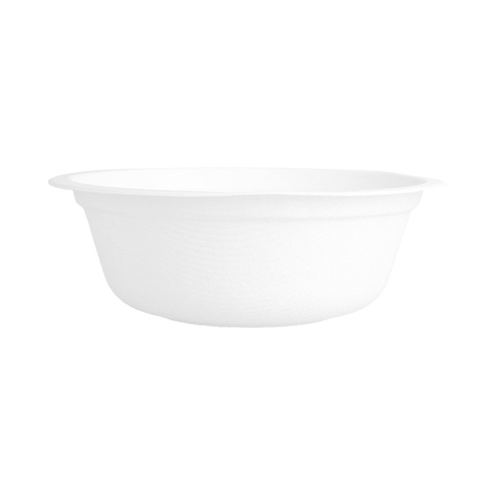 Sugarcane Bowl White 350ml (50 Units) 