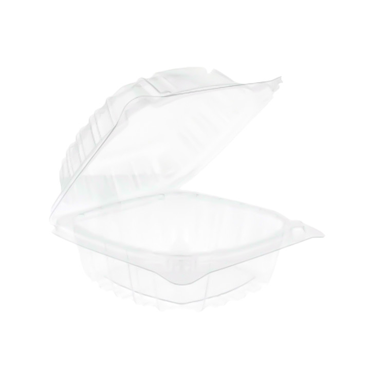 Plastic Hinged Deli Container OPS "Clear Seal" 120ml (125 Units)  