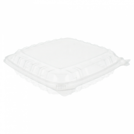 Plastic Hinged Deli Container OPS "Clear Seal" 220ml (125 Units)  