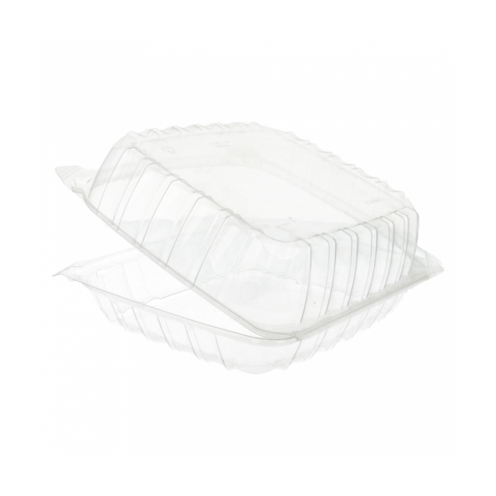 Plastic Hinged Deli Container OPS "Clear Seal" 335ml (125 Units)  
