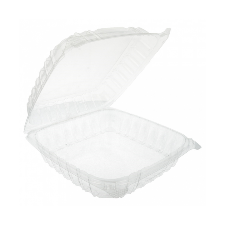 Plastic Hinged Deli Container OPS "Clear Seal" 4070ml (100 Units)