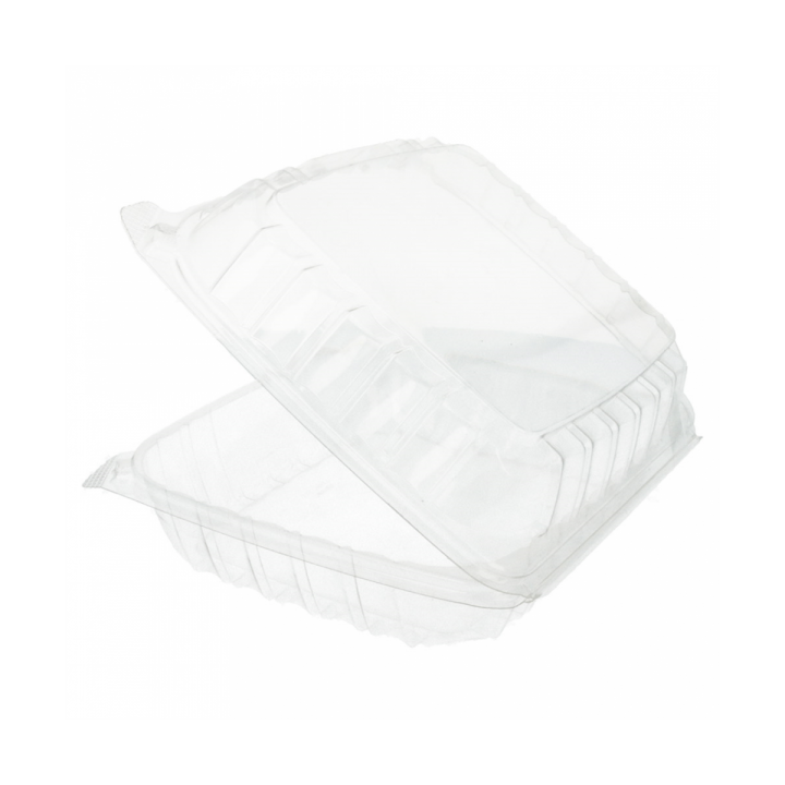 Plastic Hinged Deli Container OPS "Clear Seal" 4070ml (100 Units)