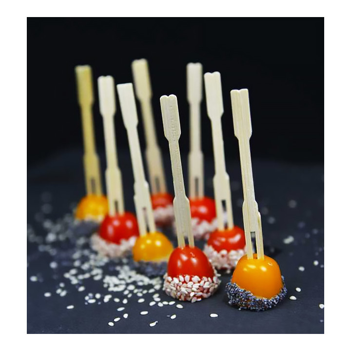 Bamboo Tasting Mini Fork 9cm (200 Units)  