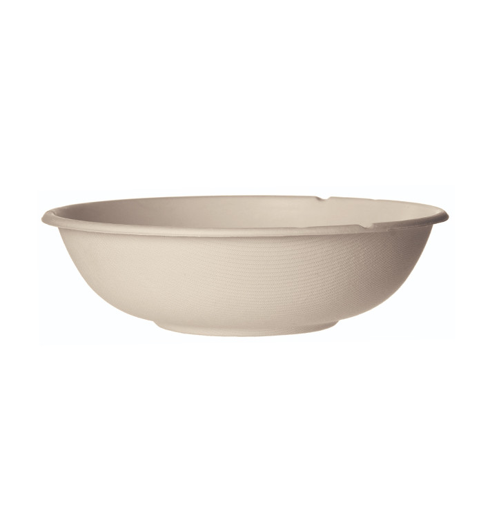 Sugarcane Bowl Bagasse Natural 940ml (50 Units) 