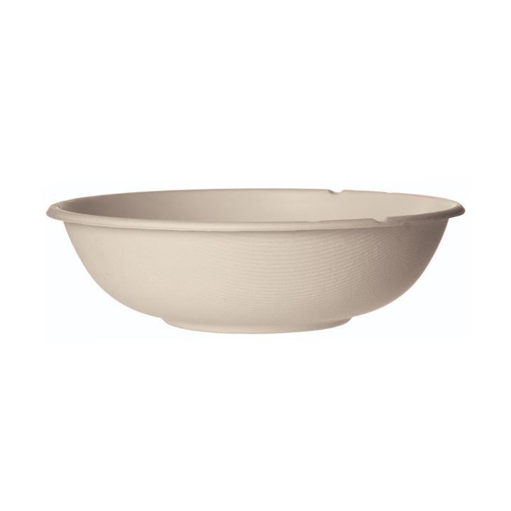 Sugarcane Bowl Bagasse Natural 940ml (50 Units) 