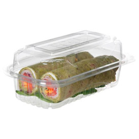 Clamshell Deli Container PLA 23,0x15,0x7,5cm (80 Units)  
