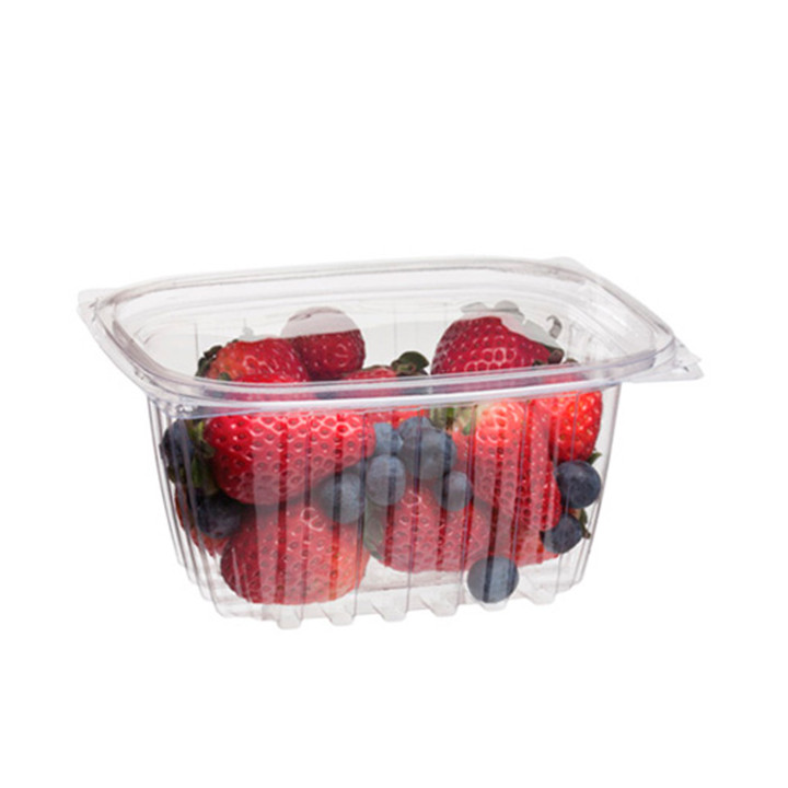 Cornstarch Deli Container with Lid PLA Compostable 470ml (100 Units)