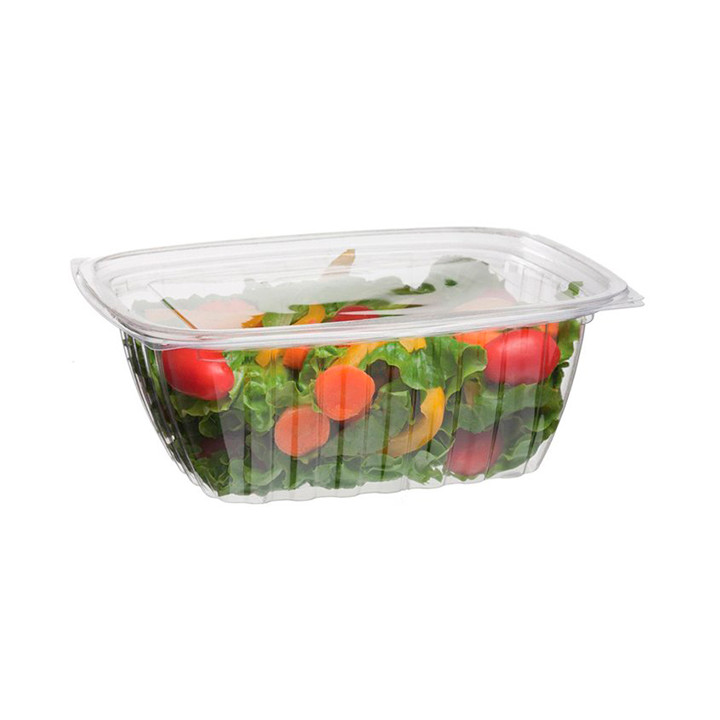 Cornstarch Deli Container with Lid PLA Compostable 940ml (50 Units) 
