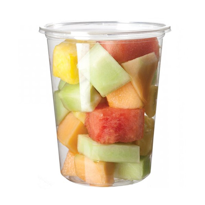 Tub Deli Container PLA Clear Compostable 940ml (50 Units) 