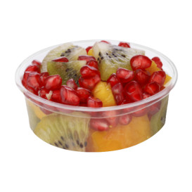 Tub Deli Container PLA Clear Compostable 235ml (500 Units)