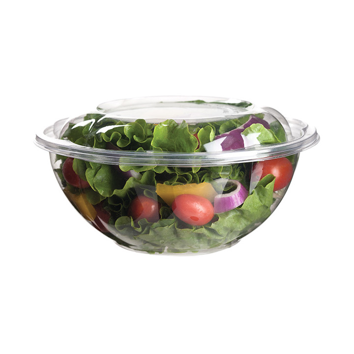 Salad Bowl with Lid PLA 710ml (150 Units)