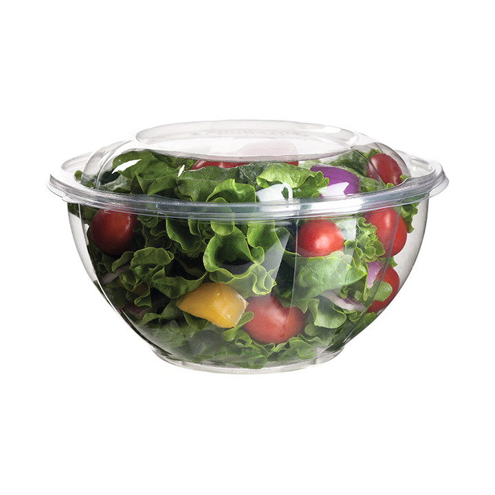 Salad Bowl with Lid PLA 940ml (50 Units) 