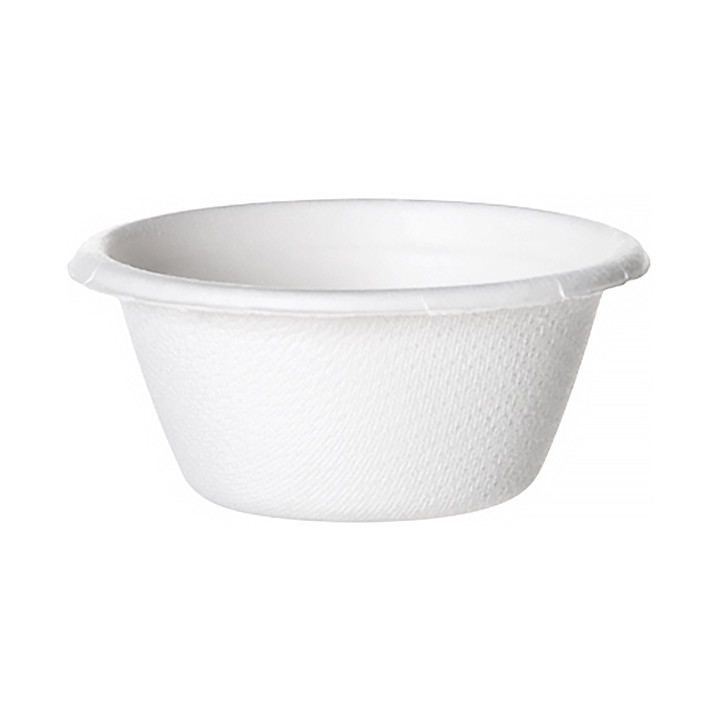 Sugarcane Container Bagasse White 60ml (50 Units) 