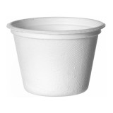 Sugarcane Container Bagasse White 120ml (50 Units) 