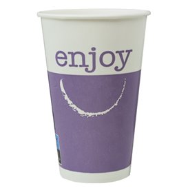 Paper Cup "Enjoy" 12 Oz/360 ml Ø8,0cm (100 Units)  