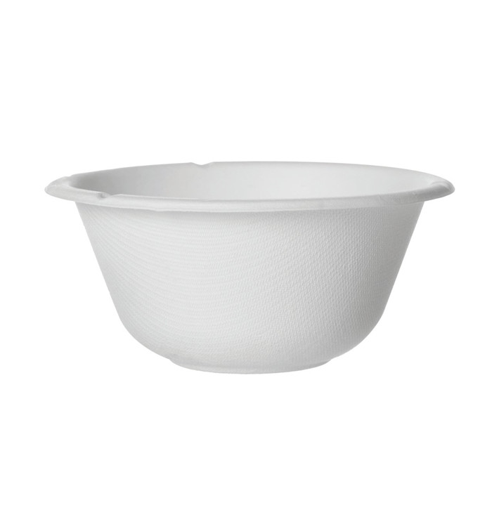 Sugarcane Bowl Bagasse White 235ml (50 Units) 