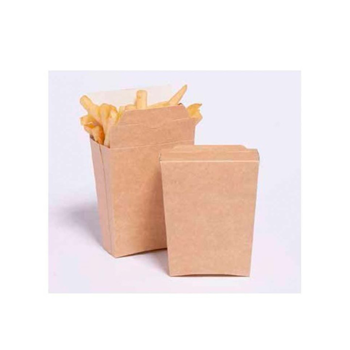 Paper French Fries Scoop Container Closed (25 Units)