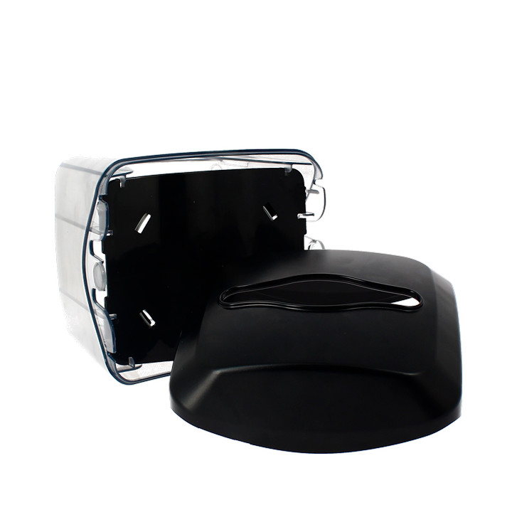 Napkin Dispenser ABS Black 15,5x13,5x15,0cm (20 Units)