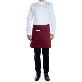 Serving apron pocket Burgundy 75x50cm  (1 Unit) 