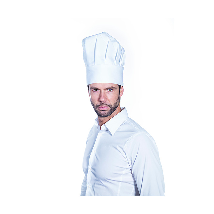 Hat Chef Cotton White (1 Unit)