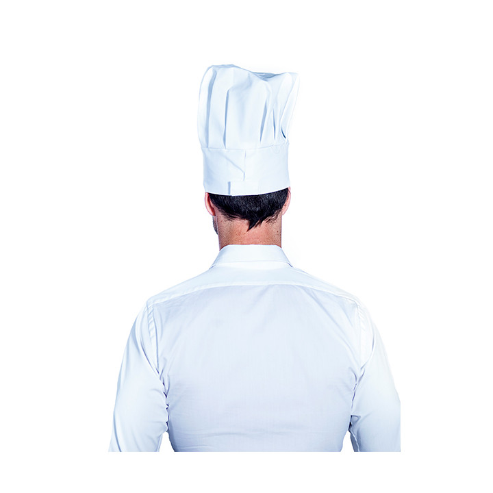 Hat Chef Cotton White (1 Unit)