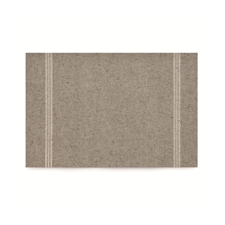 Cotton Placemat "Day Drap" Grey-Green 32x45cm (72 Units)