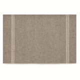 Cotton Placemat "Day Drap" Grey-Green 32x45cm (12 Units) 