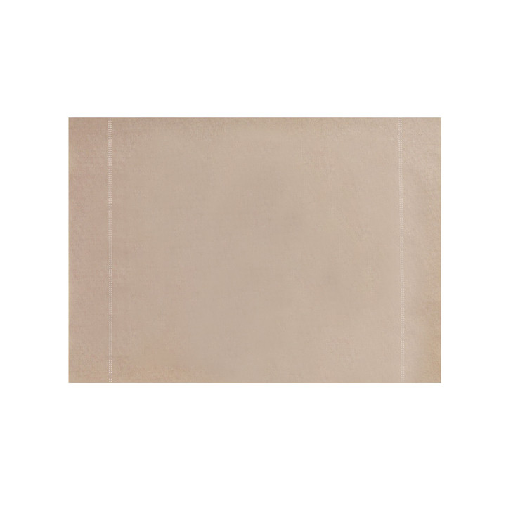 Cotton Placemat "Day Drap" Sand 32x45cm (12 Units) 