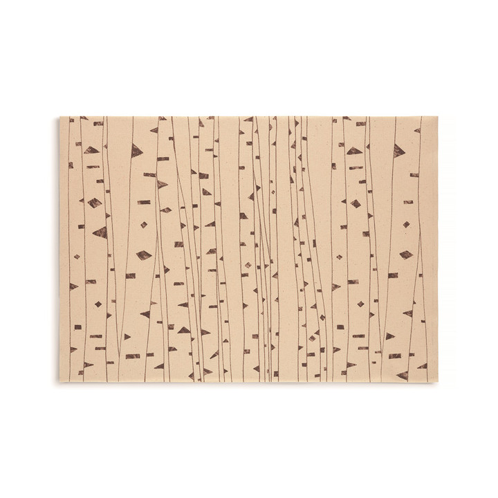 Cotton Placemat "Day Drap" Bjørk 32x45cm (72 Units)