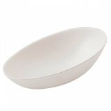 Sugarcane Mini Bowl Oval Shape White 8x5cm (50 Units) 