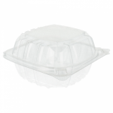 Plastic Hinged Deli Container OPS "Clear Seal" 167ml (125 Units)  