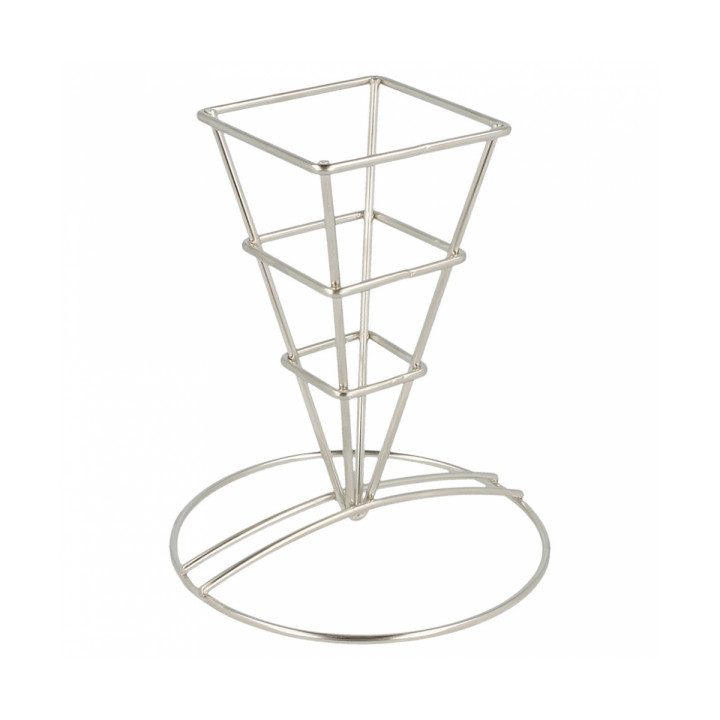 Serving Basket Containers Steel 6,4x13,3cm (12 Units)