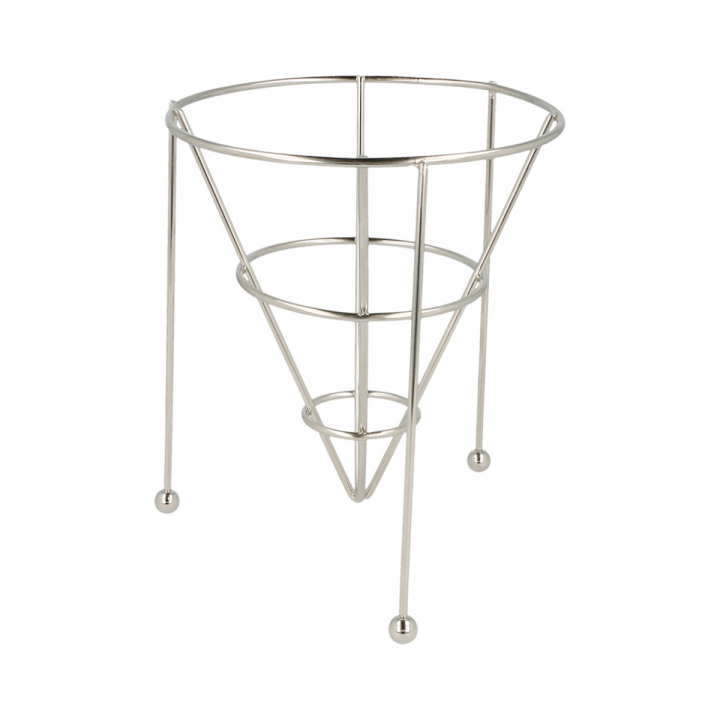 Serving Basket Containers Steel Stackable Ø12,7x15,2cm (1 Unit) 