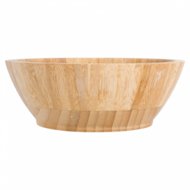 Bamboo Bowl Ø17x6cm (1 Unit) 