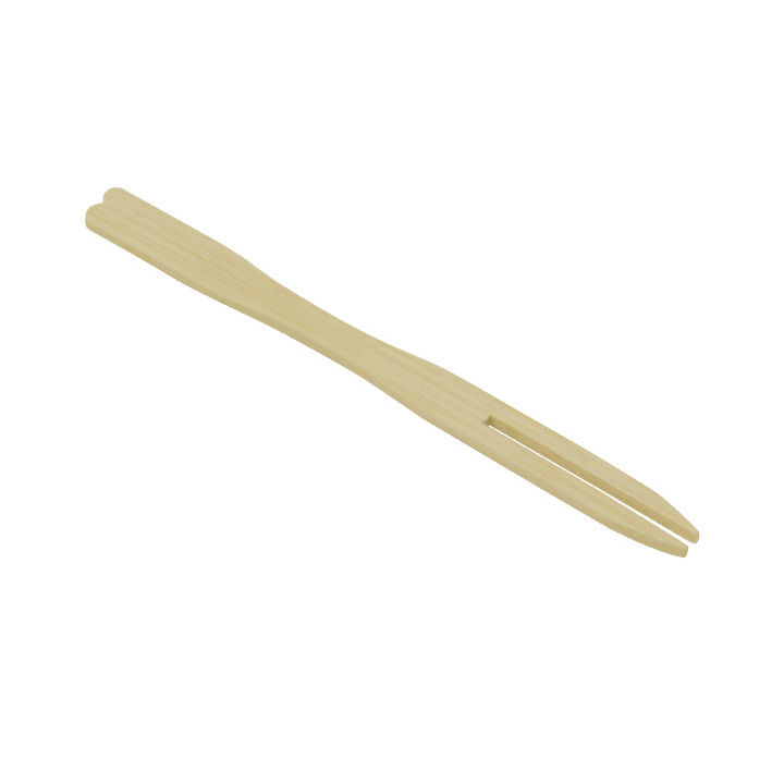 Bamboo Tasting Mini Fork 9cm (200 Units)  