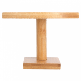 Bamboo Serving Cone Holder 2 slots (1 Unit) 