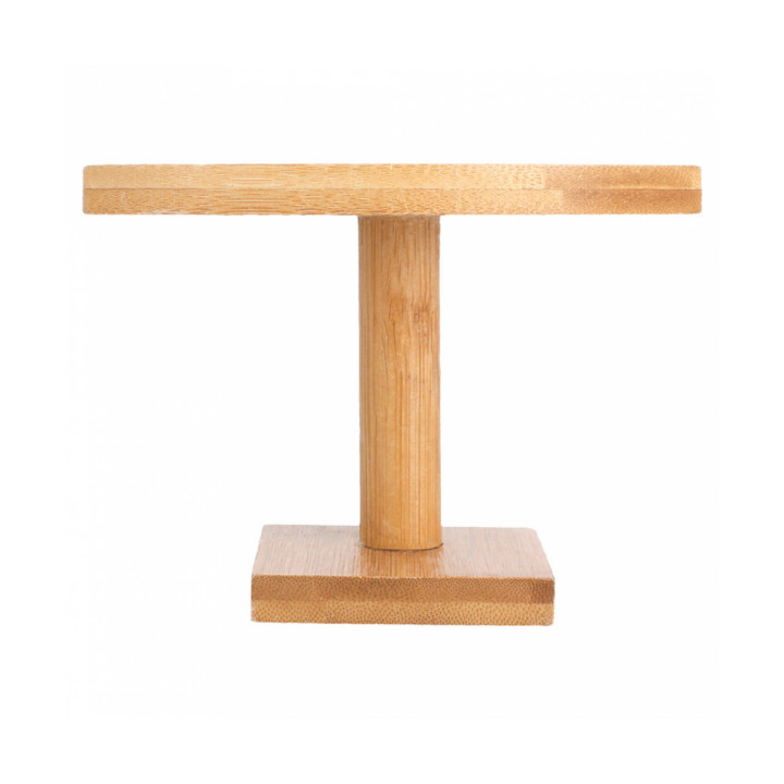 Bamboo Serving Cone Holder 2 slots (24 Units)