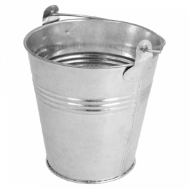 Serving Bucket Steel Ø10x10cm (1 Unit) 