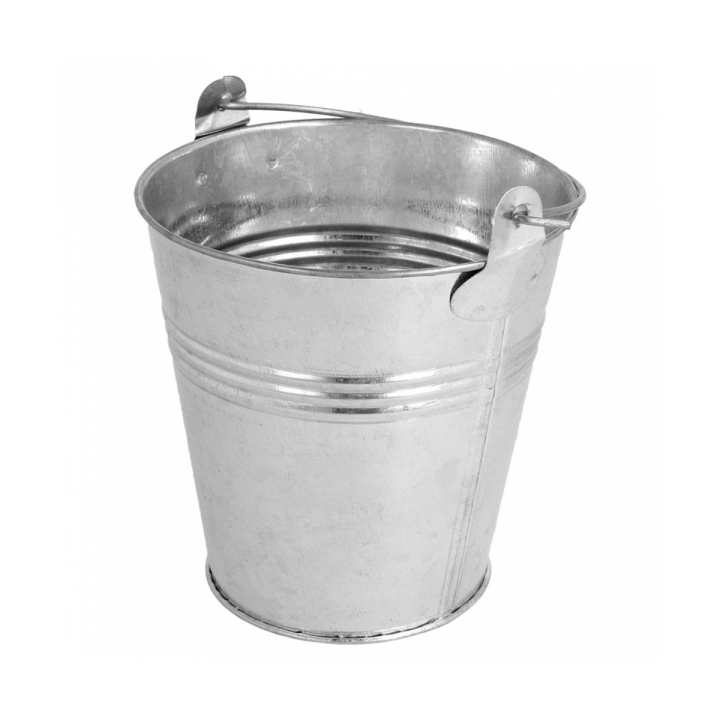 Serving Bucket Steel Ø10x10cm (12 Units)